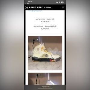 Retro 5 OFF-White Sail